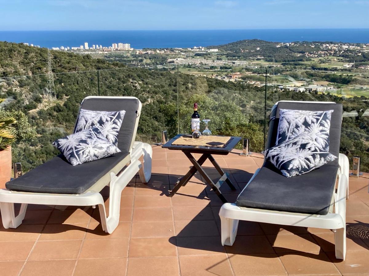 Villa Gardenia Mit Pool Und Traumhaftem Meerblick Santa Cristina d'Aro Exteriér fotografie